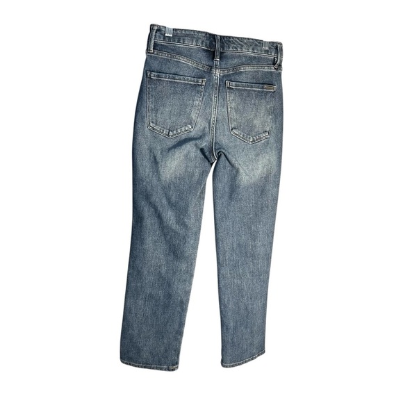 White House Black Market WHBM High-Rise Sculpt Straight Crop Jeans OS - Picture 4 of 16